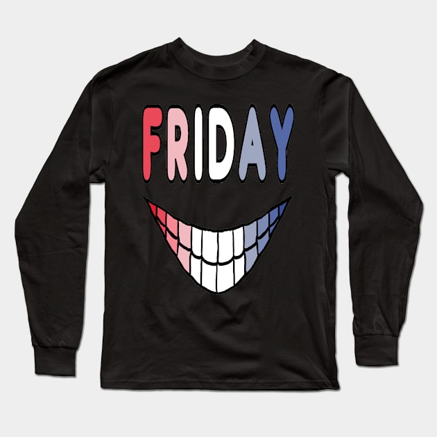 Friday Long Sleeve T-Shirt by Mark Ewbie